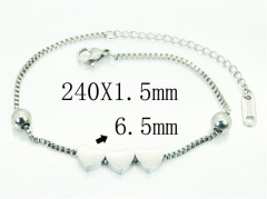HY Wholesale Bracelets 316L Stainless Steel Jewelry Bracelets-HY19B0996PZ