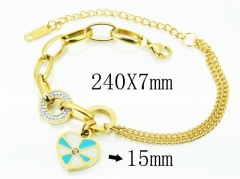 HY Wholesale Bracelets 316L Stainless Steel Jewelry Bracelets-HY32B0482HXX