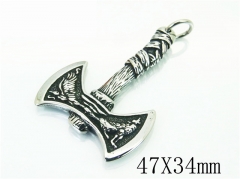 HY Wholesale Pendant 316L Stainless Steel Jewelry Pendant-HY22P1003HHR