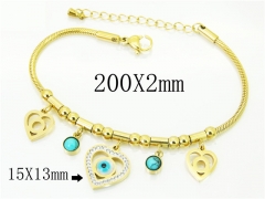 HY Wholesale Bracelets 316L Stainless Steel Jewelry Bracelets-HY32B0531HHL