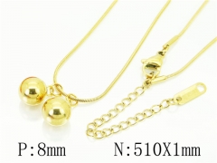 HY Wholesale Necklaces Stainless Steel 316L Jewelry Necklaces-HY59N0185MLX