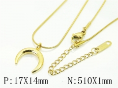 HY Wholesale Necklaces Stainless Steel 316L Jewelry Necklaces-HY59N0170MLU