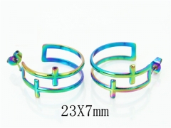 HY Wholesale Earrings 316L Stainless Steel Earrings-HY70E1064LQ