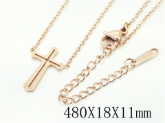 HY Wholesale Necklaces Stainless Steel 316L Jewelry Necklaces-HY19N0439NF