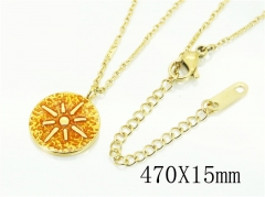 HY Wholesale Necklaces Stainless Steel 316L Jewelry Necklaces-HY32N0679NLX