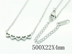 HY Wholesale Necklaces Stainless Steel 316L Jewelry Necklaces-HY19N0418LW