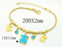 HY Wholesale Bracelets 316L Stainless Steel Jewelry Bracelets-HY32B0532HHL