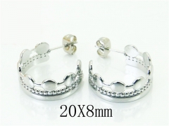 HY Wholesale Earrings 316L Stainless Steel Earrings-HY70E1052KE