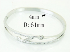 HY Wholesale Bangles Stainless Steel 316L Fashion Bangle-HY32B0511HIL