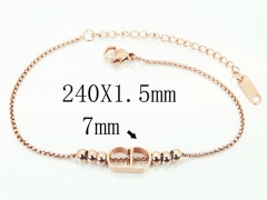 HY Wholesale Bracelets 316L Stainless Steel Jewelry Bracelets-HY19B0995HAA