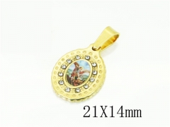 HY Wholesale Pendant 316L Stainless Steel Jewelry Pendant-HY12P1498JLD