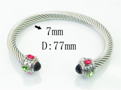 HY Wholesale Bangles Stainless Steel 316L Fashion Bangle-HY38B0790IHR