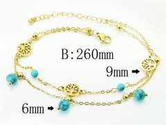 HY Wholesale Bracelets 316L Stainless Steel Jewelry Bracelets-HY32B0539HIT