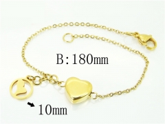 HY Wholesale Bracelets 316L Stainless Steel Jewelry Bracelets-HY91B0176OV