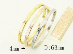 HY Wholesale Bangles Stainless Steel 316L Fashion Bangle-HY42B0236HOV