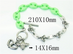 HY Wholesale Bracelets 316L Stainless Steel Jewelry Bracelets-HY21B0459HLW