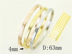 HY Wholesale Bangles Stainless Steel 316L Fashion Bangle-HY42B0233HOC