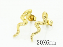 HY Wholesale Earrings 316L Stainless Steel Earrings-HY12E0233JL