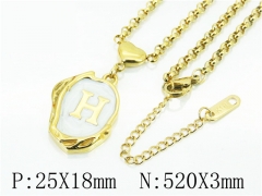 HY Wholesale Necklaces Stainless Steel 316L Jewelry Necklaces-HY32N0672HIE