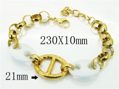 HY Wholesale Bracelets 316L Stainless Steel Jewelry Bracelets-HY21B0447HNW