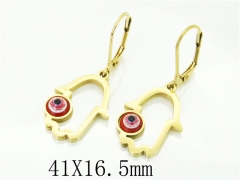 HY Wholesale Earrings 316L Stainless Steel Earrings-HY12E0278KC