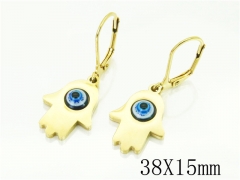 HY Wholesale Earrings 316L Stainless Steel Earrings-HY12E0283KR