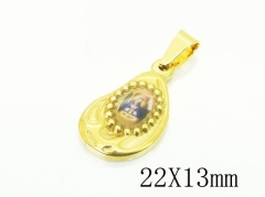 HY Wholesale Pendant 316L Stainless Steel Jewelry Pendant-HY12P1463JLW
