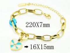 HY Wholesale Bracelets 316L Stainless Steel Jewelry Bracelets-HY32B0481HZZ