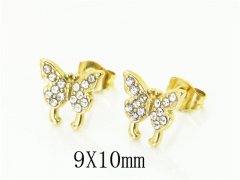 HY Wholesale Earrings 316L Stainless Steel Earrings-HY12E0228IE
