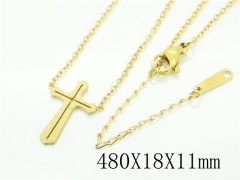 HY Wholesale Necklaces Stainless Steel 316L Jewelry Necklaces-HY19N0438NX