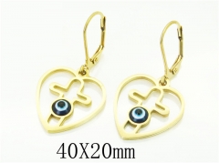 HY Wholesale Earrings 316L Stainless Steel Earrings-HY12E0299KW