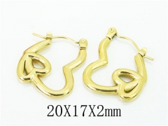 HY Wholesale Earrings 316L Stainless Steel Earrings-HY70E1038LA