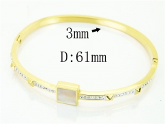 HY Wholesale Bangles Stainless Steel 316L Fashion Bangle-HY32B0520HLL