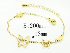 HY Wholesale Bracelets 316L Stainless Steel Jewelry Bracelets-HY32B0551PL