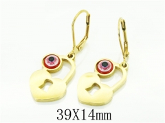 HY Wholesale Earrings 316L Stainless Steel Earrings-HY12E0282KW