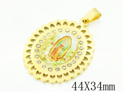 HY Wholesale Pendant 316L Stainless Steel Jewelry Pendant-HY12P1478OW
