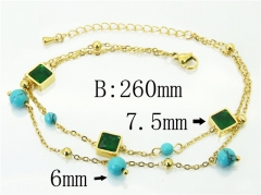 HY Wholesale Bracelets 316L Stainless Steel Jewelry Bracelets-HY32B0537HHW