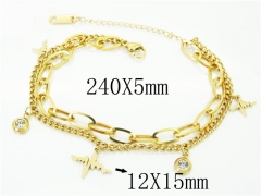 HY Wholesale Bracelets 316L Stainless Steel Jewelry Bracelets-HY26B0126NS