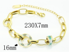HY Wholesale Bracelets 316L Stainless Steel Jewelry Bracelets-HY32B0479HQQ