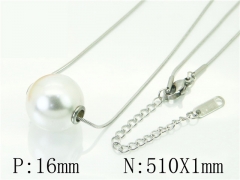 HY Wholesale Necklaces Stainless Steel 316L Jewelry Necklaces-HY59N0219LLU
