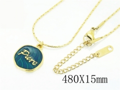 HY Wholesale Necklaces Stainless Steel 316L Jewelry Necklaces-HY32N0676NL