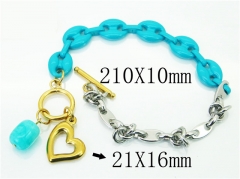 HY Wholesale Bracelets 316L Stainless Steel Jewelry Bracelets-HY21B0467HNB