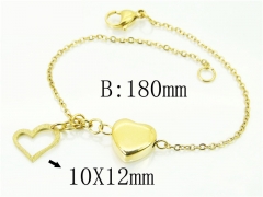 HY Wholesale Bracelets 316L Stainless Steel Jewelry Bracelets-HY91B0184OB