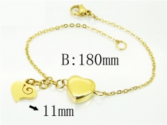 HY Wholesale Bracelets 316L Stainless Steel Jewelry Bracelets-HY91B0150OE