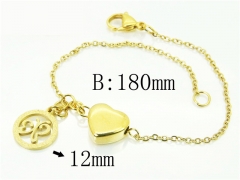 HY Wholesale Bracelets 316L Stainless Steel Jewelry Bracelets-HY91B0193OW
