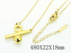 HY Wholesale Necklaces Stainless Steel 316L Jewelry Necklaces-HY19N0426MW