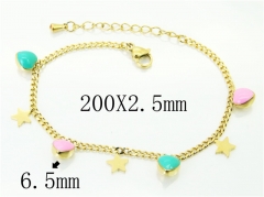 HY Wholesale Bracelets 316L Stainless Steel Jewelry Bracelets-HY32B0550HEE