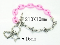 HY Wholesale Bracelets 316L Stainless Steel Jewelry Bracelets-HY21B0460HLA