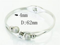 HY Wholesale Bangles Stainless Steel 316L Fashion Bangle-HY32B0507HHL