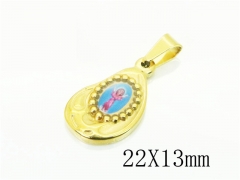 HY Wholesale Pendant 316L Stainless Steel Jewelry Pendant-HY12P1464JLS